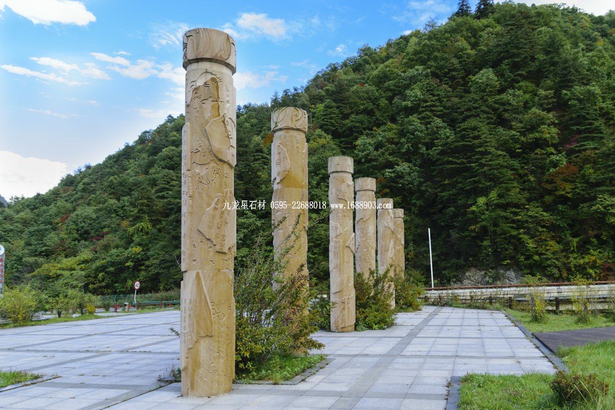 秦嶺服務區(qū)景觀及群雕掠影【1】圖片2